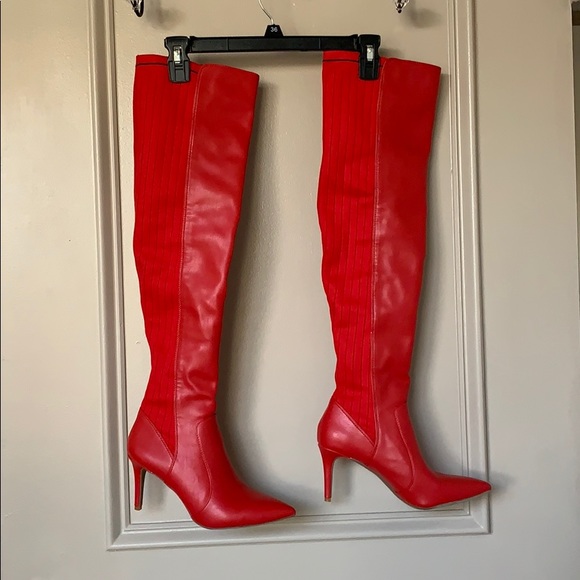 inc red boots